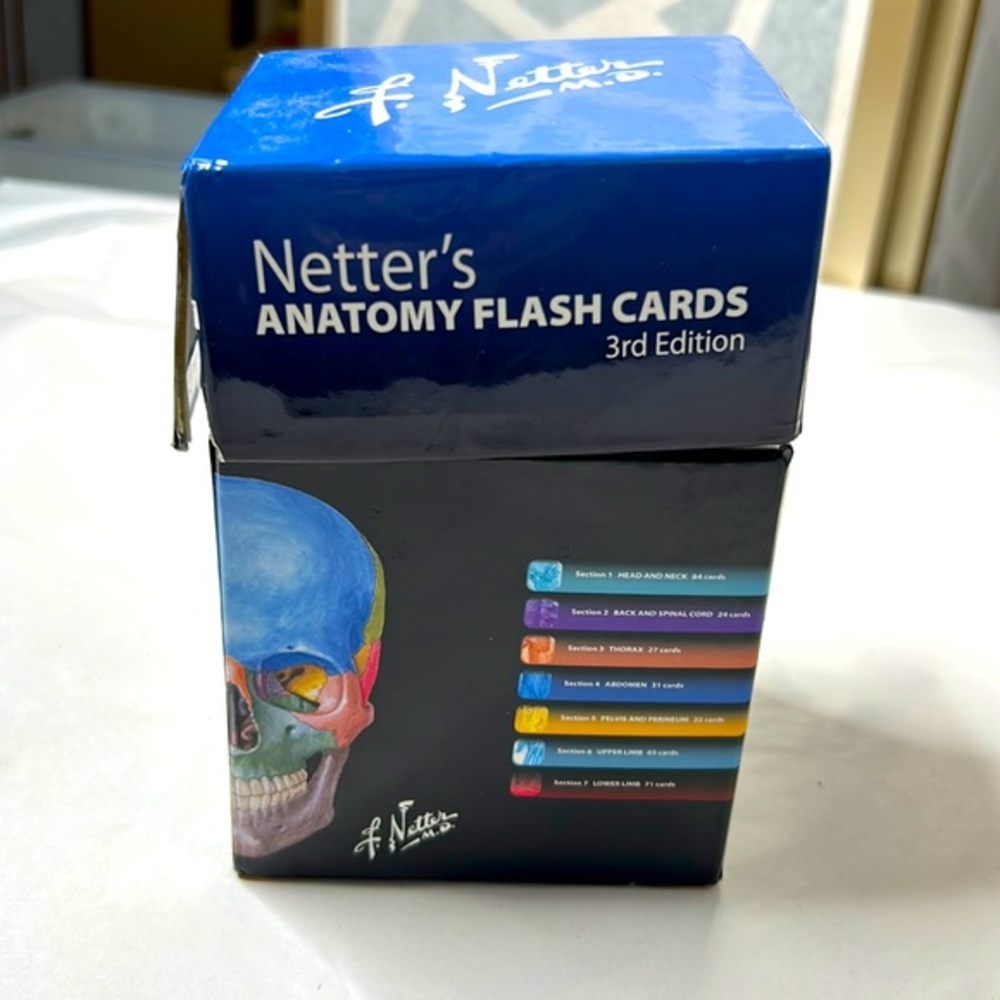 Netter's Anatomy Flash Cards:
3rd Edition‎